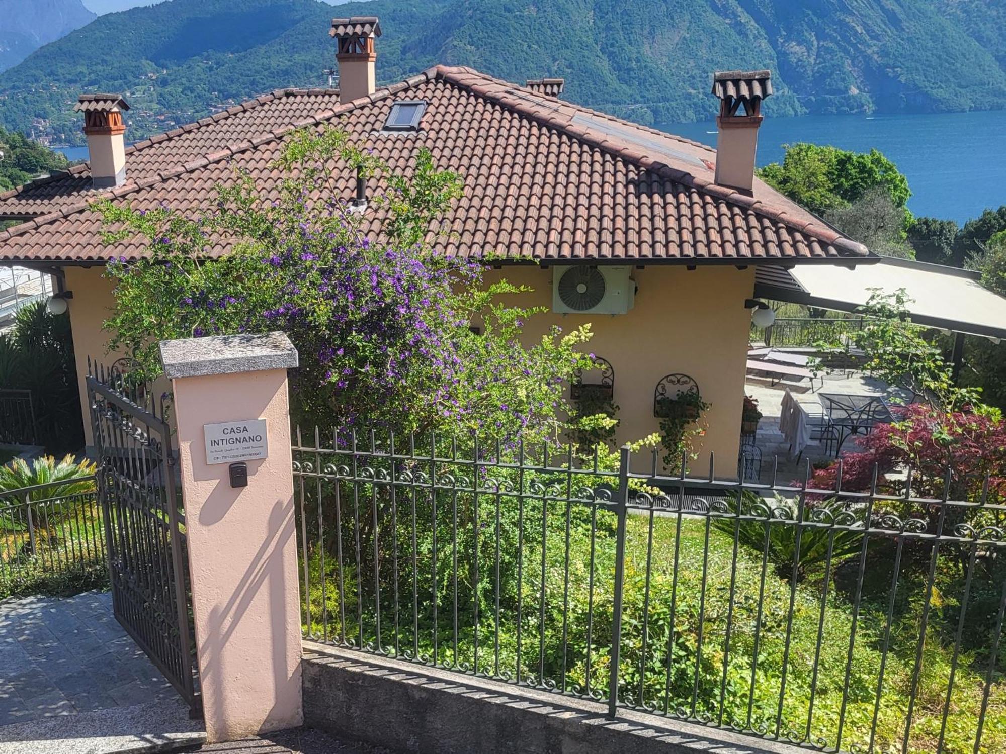 Casa Intignano - Appartamento Con Terrazzo Vista Lago تريميتْسّو المظهر الخارجي الصورة